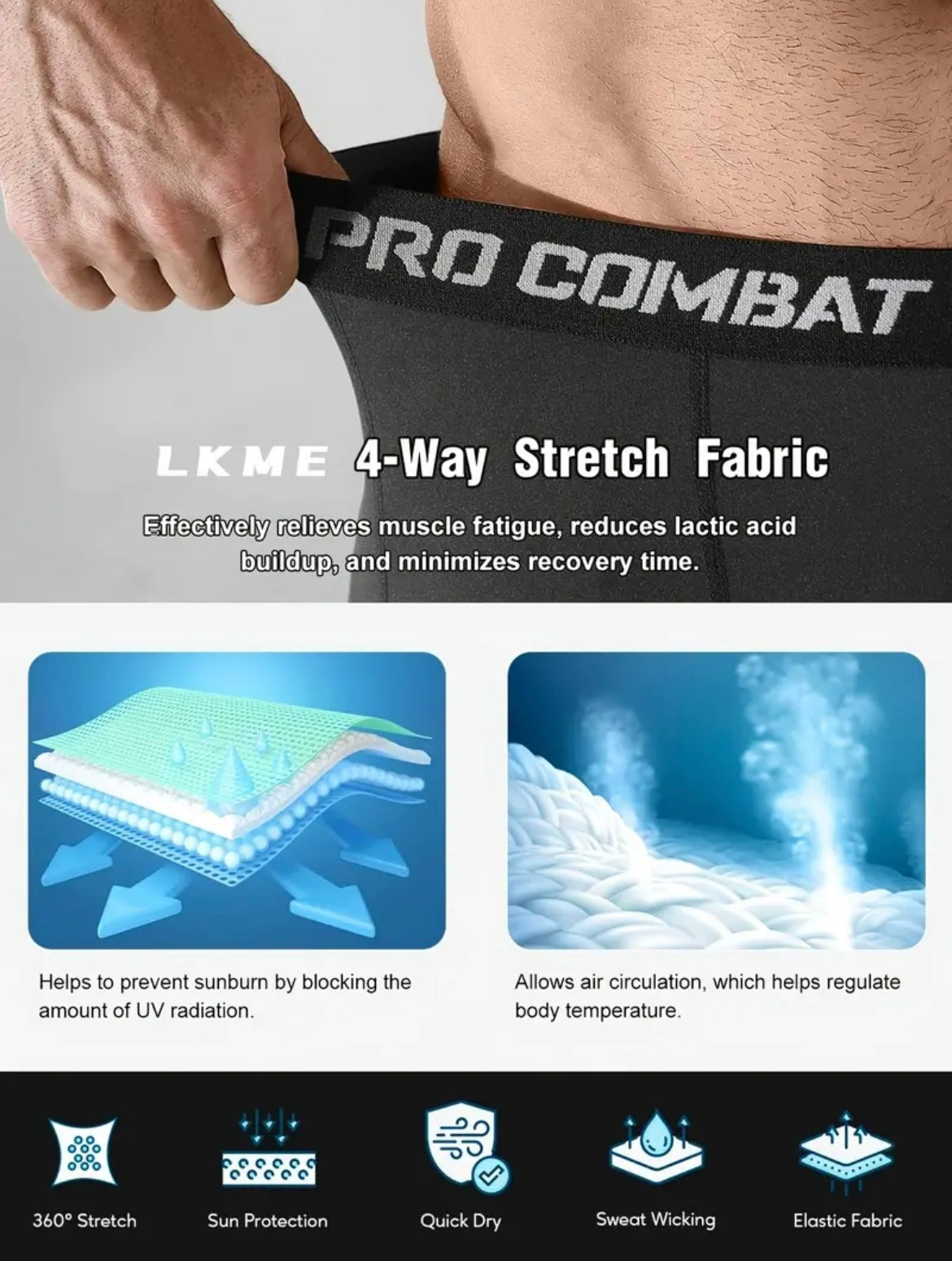 Short Licra Pro Combat Gym