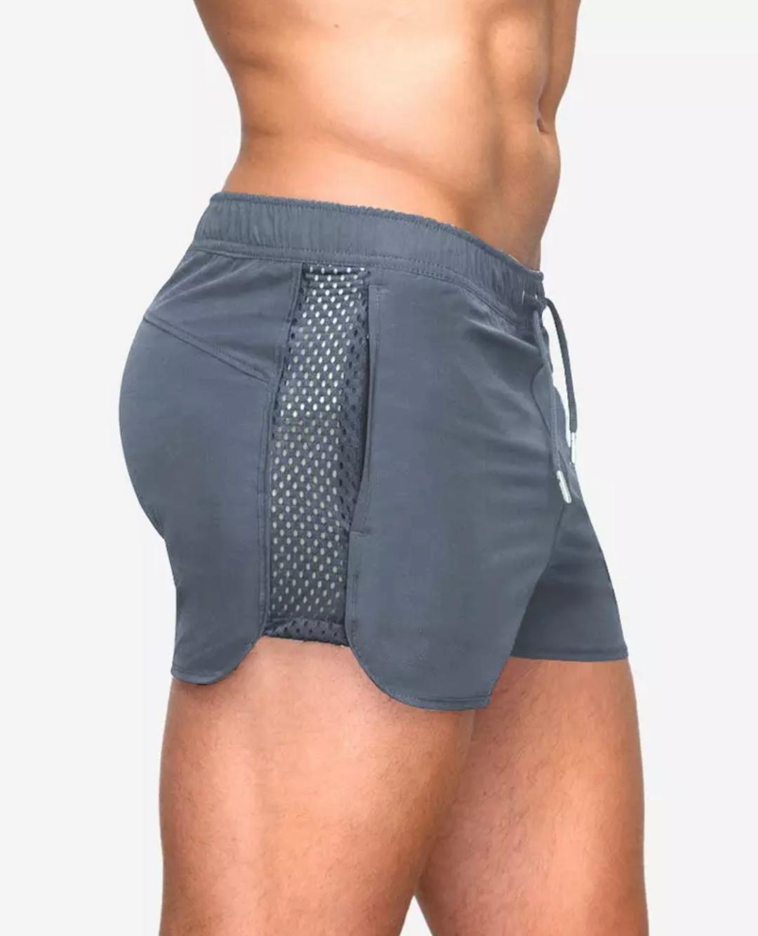 Abrochalo Short Corto Gym Caballero Nylon Fitness Elástico