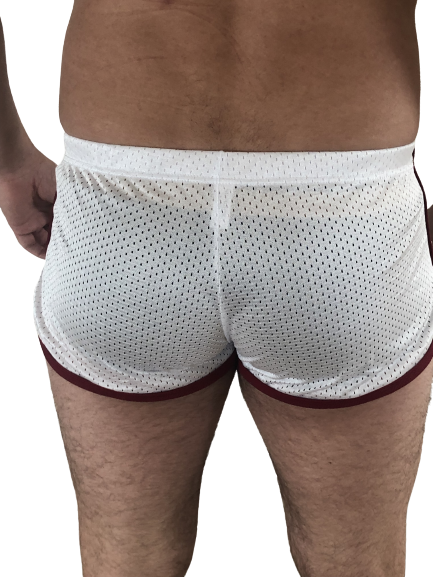 Abrochalo Short Corto Malla Red Gym Fitness Sin Suspensorio